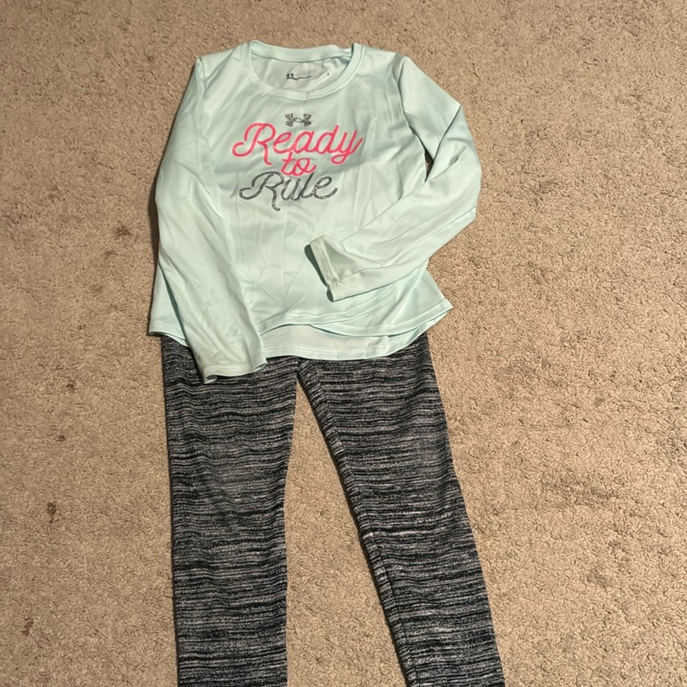 Ready to rule girls UA outfit